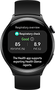 HUAWEI WATCH 4 Respiratory Health Management
