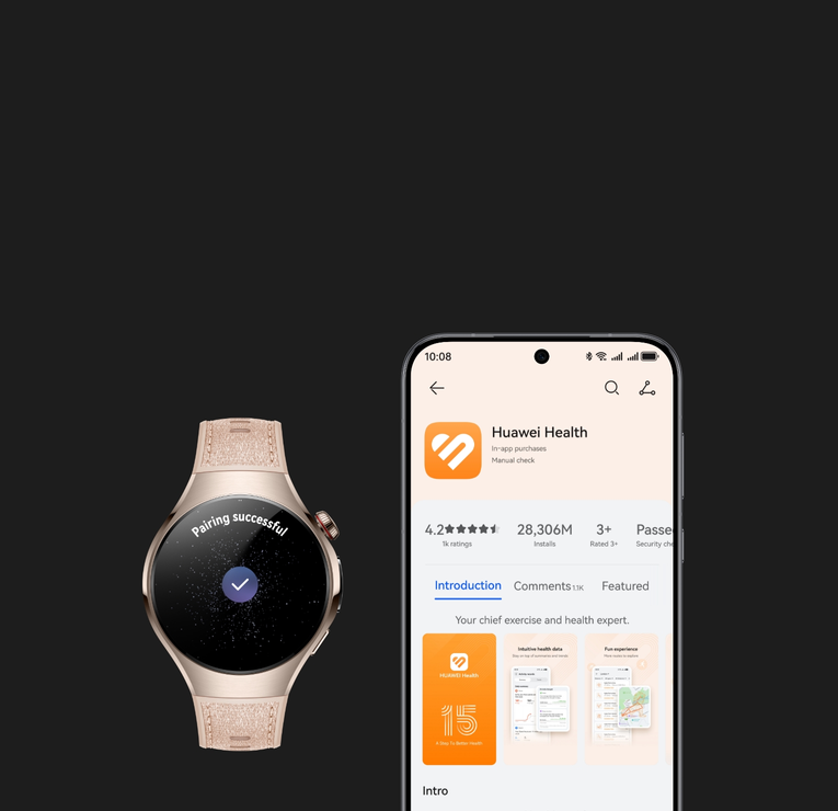 HUAWEI WATCH 5 is compatible with both iOS and Android devices