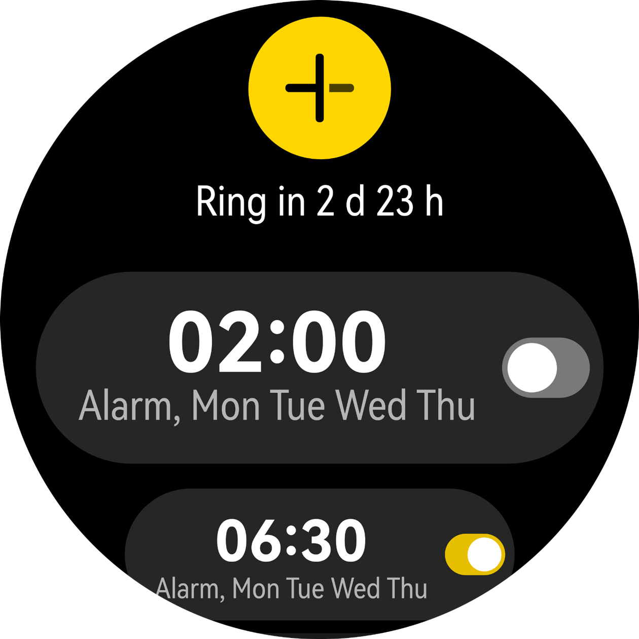 HUAWEI WATCH Buds 2 calendar interface, show the smart assistant feature