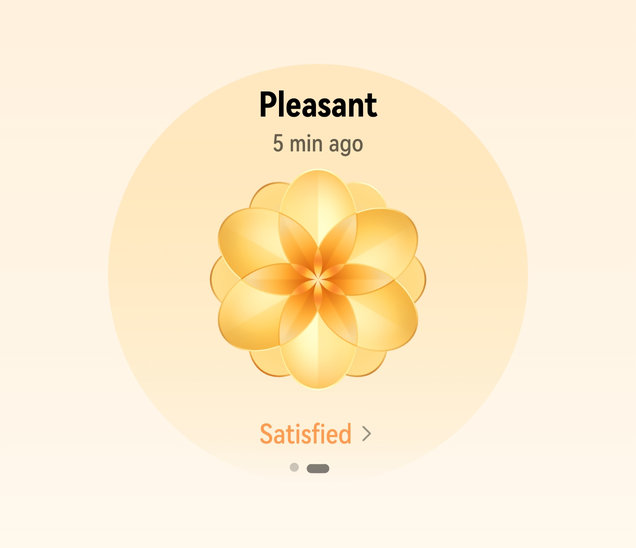 HUAWEI WATCH Buds 2 emotional wellbeing interface, show the emotional wellbeing feature