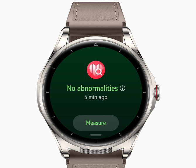 HUAWEI WATCH Buds 2 pulse wave arrhythmia analysis interface, show the pulse wave arrhythmia analysis feature