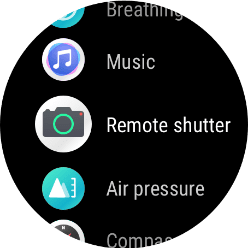 HUAWEI WATCH GT 2 Pro remote shutter