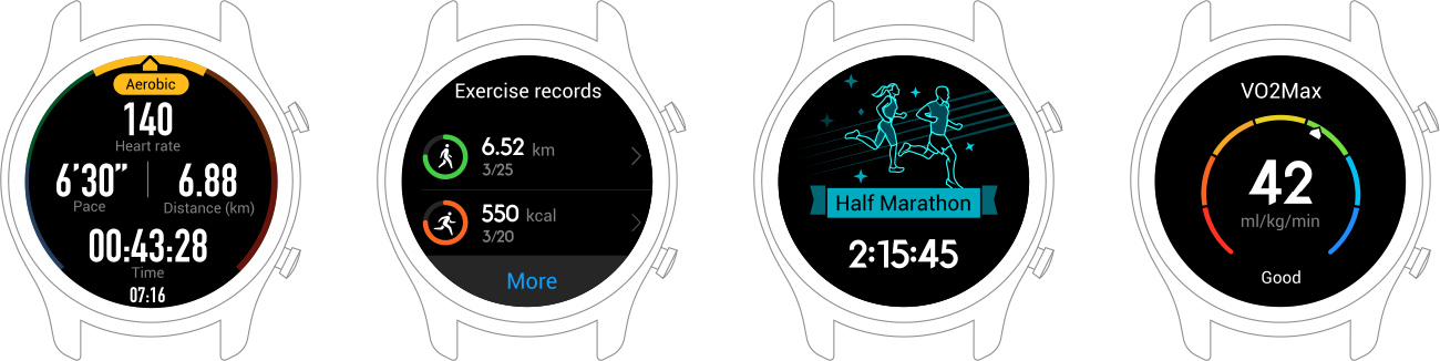 HUAWEI WATCH GT scientific coaching