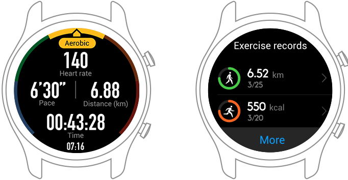 HUAWEI WATCH GT scientific coaching