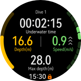 HUAWEI WATCH GT 3 Pro Ceramic Diving Data