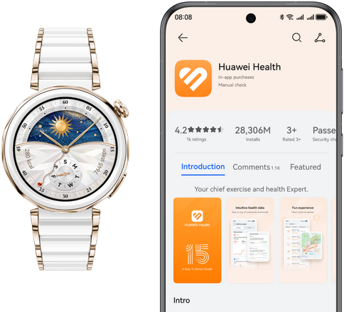 HUAWEI WATCH GT 5 Pro is compatible with both iOS and Android devices
