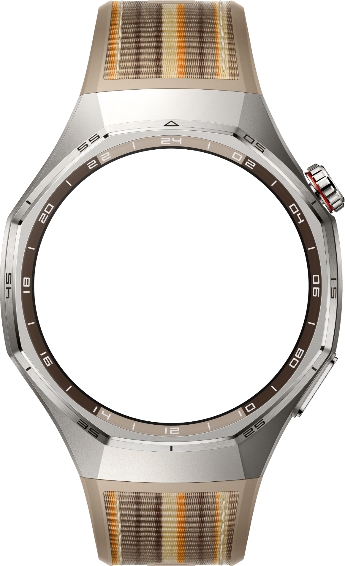 The front view of HUAWEI WATCH GT 6 Pro shows positive emotions