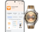 The front view of the HUAWEI WATCH GT 6 Pro and the phone demonstrates the compatibility