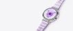 A side view of purple HUAWEI WATCH GT 6 41 mm, which highlights robust battery life