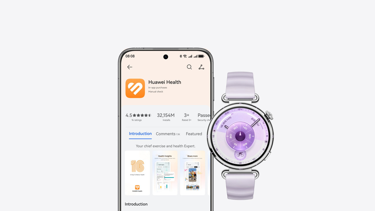 Εικόνα του SMART WATCH HUAWEI GT 6 41MM 1.32in 55020FTN ΑΔΙΑΒΡΟΧΟ (WHITE LEATHER STRAP) GR