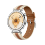 41mm HUAWEI WATCH GT 6 with brown composite woven strap