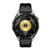 46mm HUAWEI WATCH GT 6 with black fluoroelastomer Strap