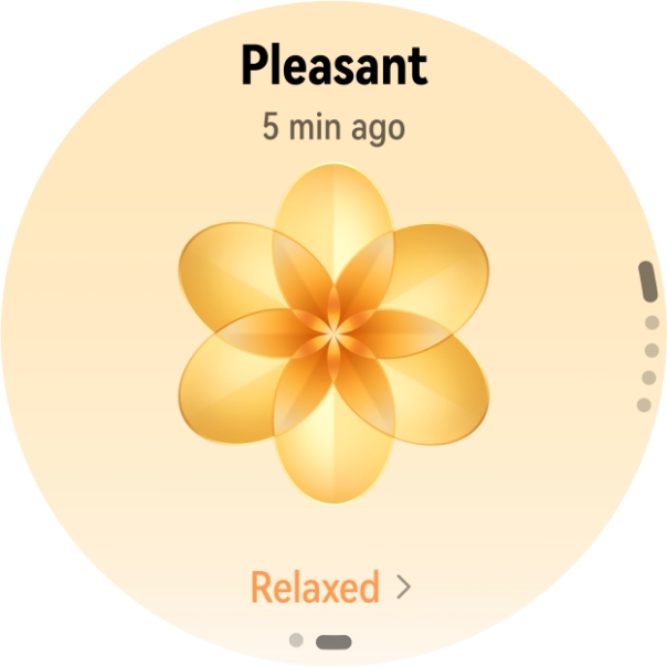 The front view of HUAWEI WATCH GT 6 shows positive emotions