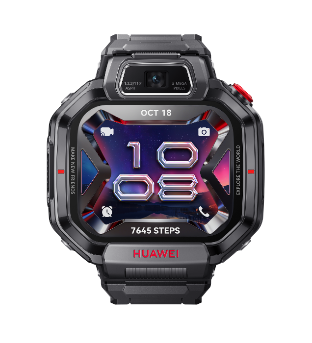 Details of black HUAWEI WATCH KIDS X1 Pro