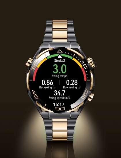 HUAWEI WATCH ULTIMATE DESIGN Golf Practice Mode