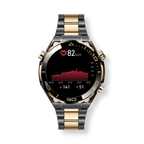 HUAWEI WATCH ULTIMATE DESIGN Heart Rate Monitoring