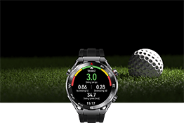 HUAWEI WATCH Ultimate golf data monitoring