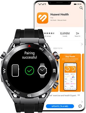 HUAWEI WATCH Ultimate compatible with iOS and android