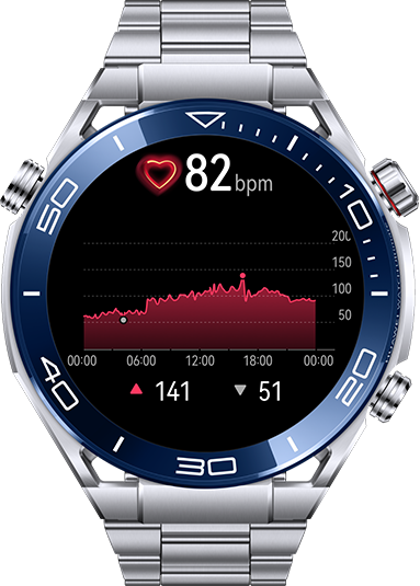 HUAWEI WATCH Ultimate heart rate monitoring