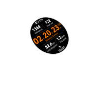 HUAWEI WATCH Ultimate dim mode