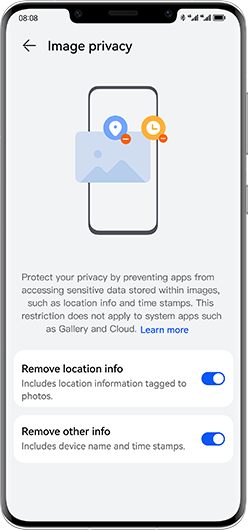 HUAWEI Sensitive Information Removal