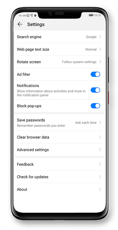 HUAWEI Browser