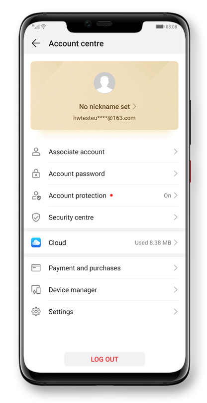 Enhance your HUAWEI ID password to make your HUAWEI ID more secure