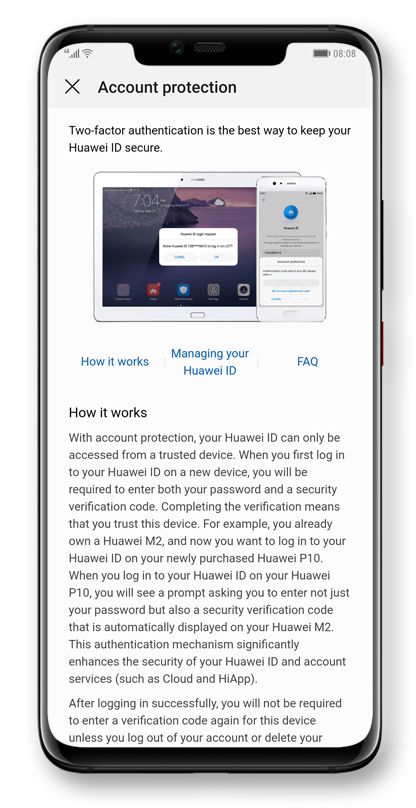 Two-factor authentication