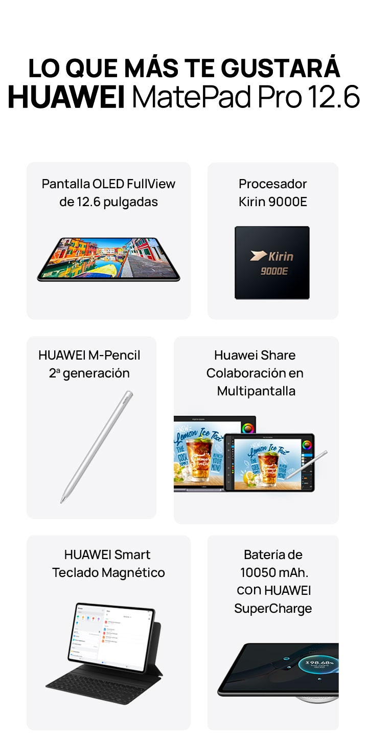 Comprar HUAWEI MatePad Pro 12.6 - Tablet - HUAWEI CL