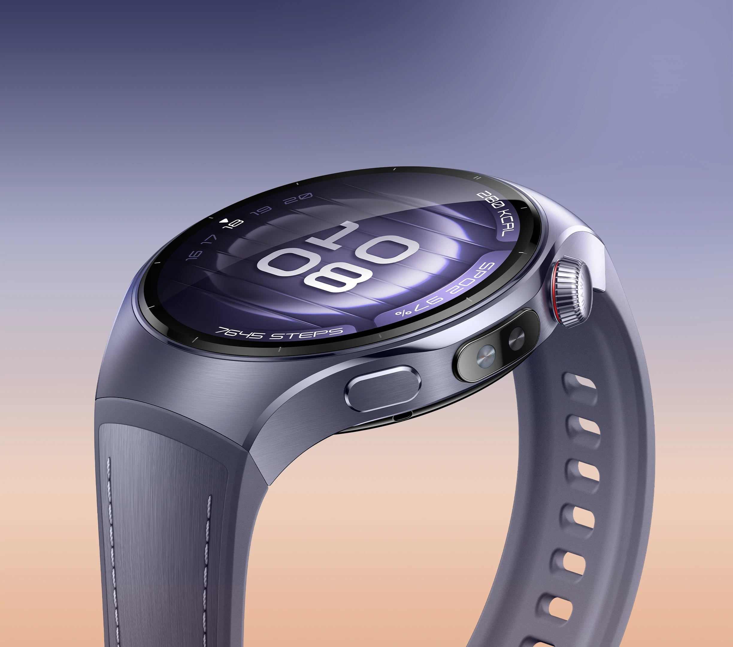HUAWEI WATCH 5 LTE 46mm - Metalik Mor