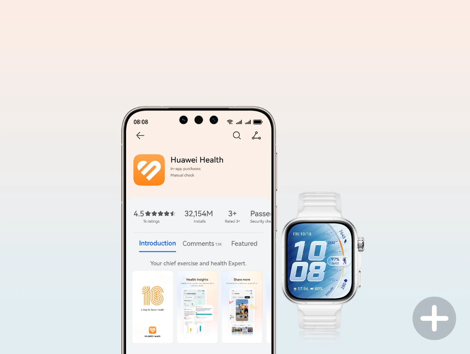 Pair with iOS and Android³