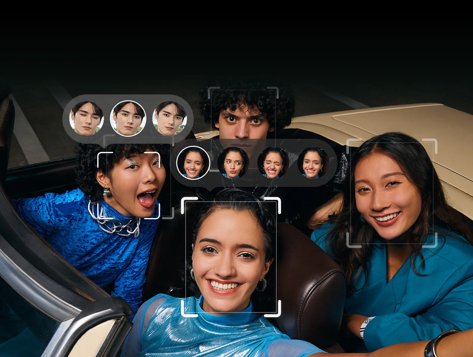 AI Best Expression for Photo Rescues
