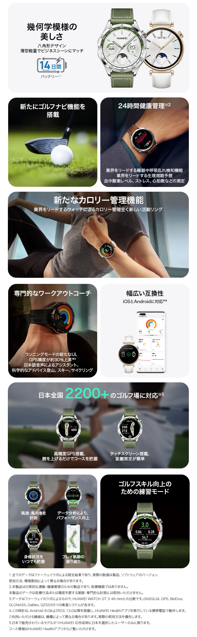 HUAWEI WATCH GT 4を購入- HUAWEI JP
