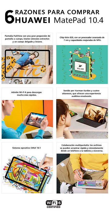 Comprar HUAWEI MatePad 10.4 WiFi 6 - HUAWEI México