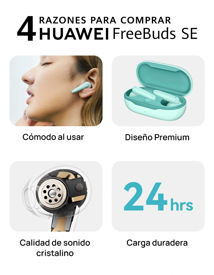 Comprar HUAWEI FreeBuds SE HUAWEI MX