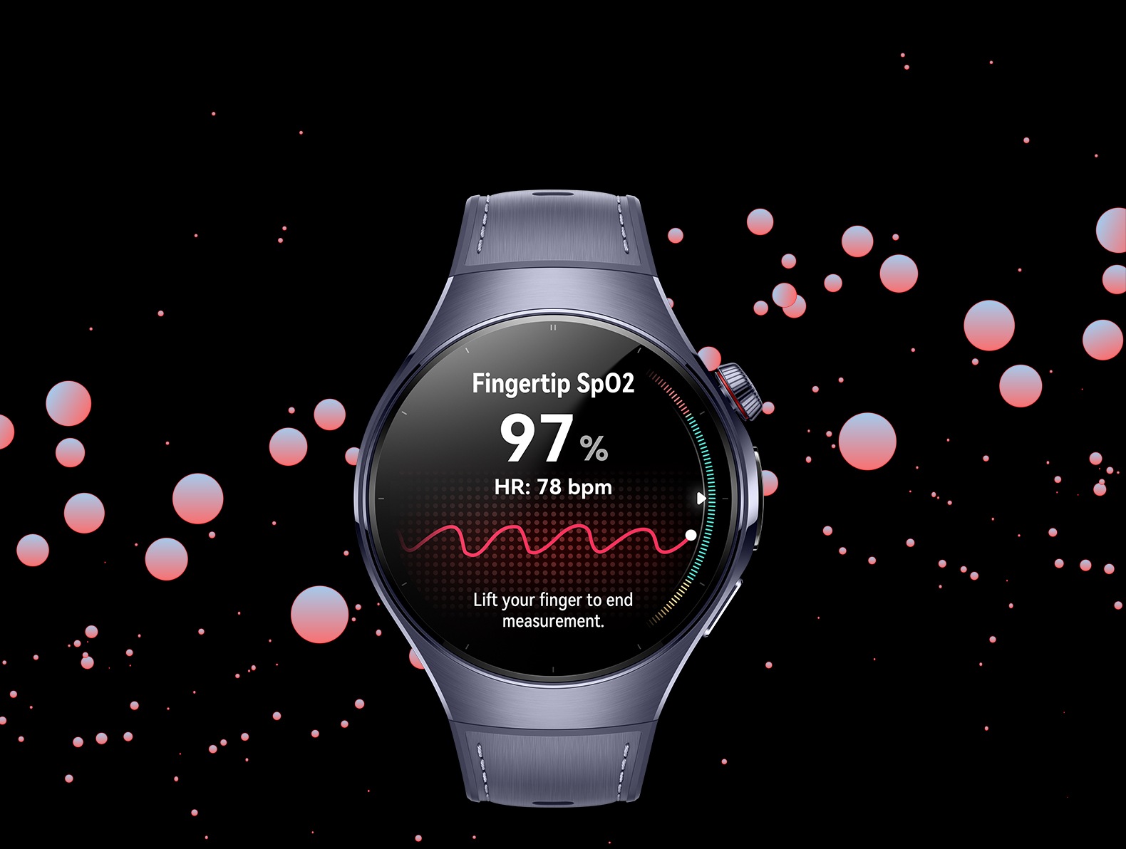 Real-time fingertip blood oxygen&sup1;