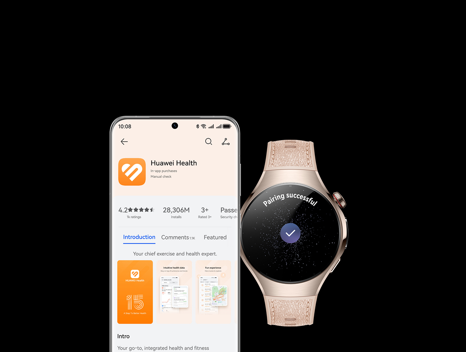 Compatible with both Android and iOS⁸