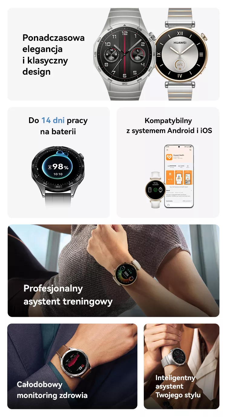 Kup HUAWEI WATCH GT 4 | HUAWEI Store (PL)