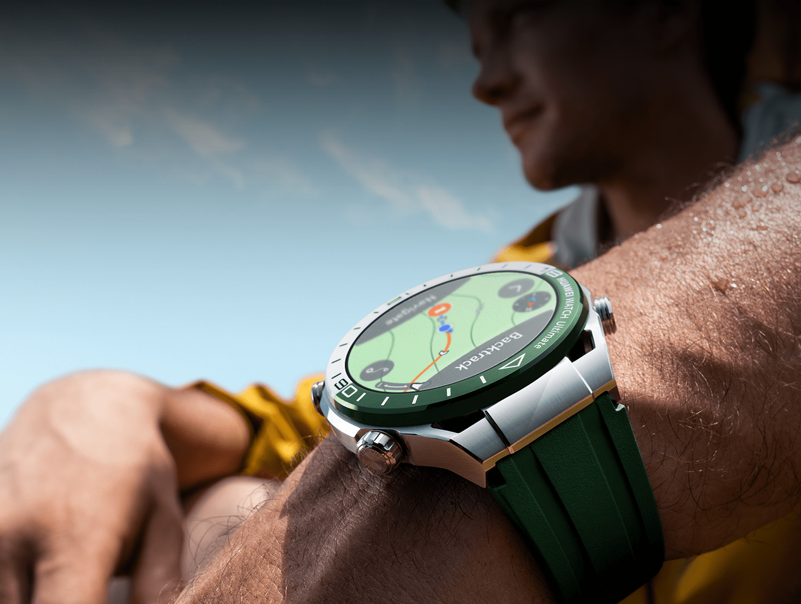 ラウンド用品・アクセサリー HUAWEI WATCH Ultimate Green Huawei Watch Ultimate zielony 49mm - Smartwatche - Sklep