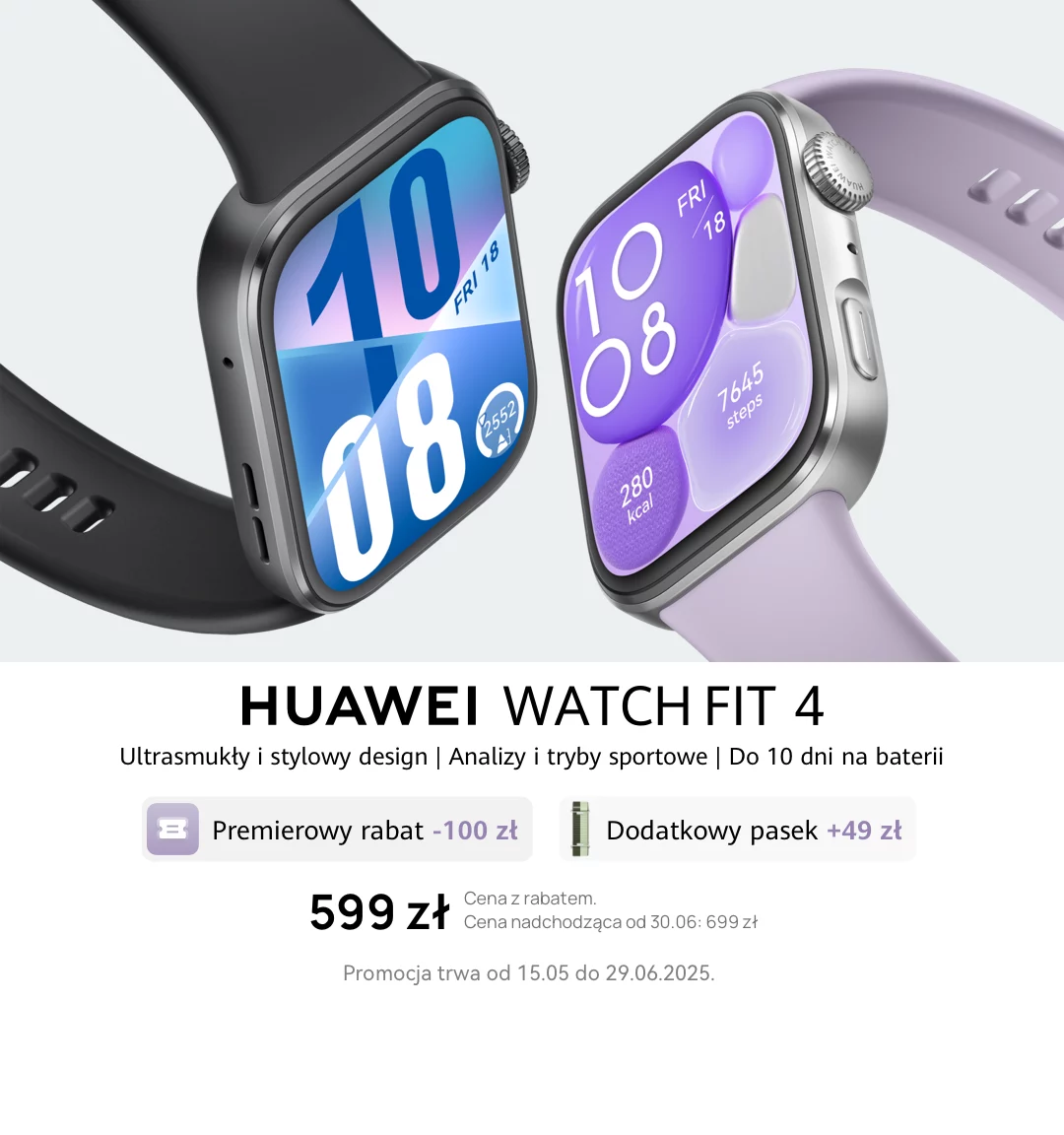 Kup HUAWEI WATCH FIT Special Edition | HUAWEI Store (PL)