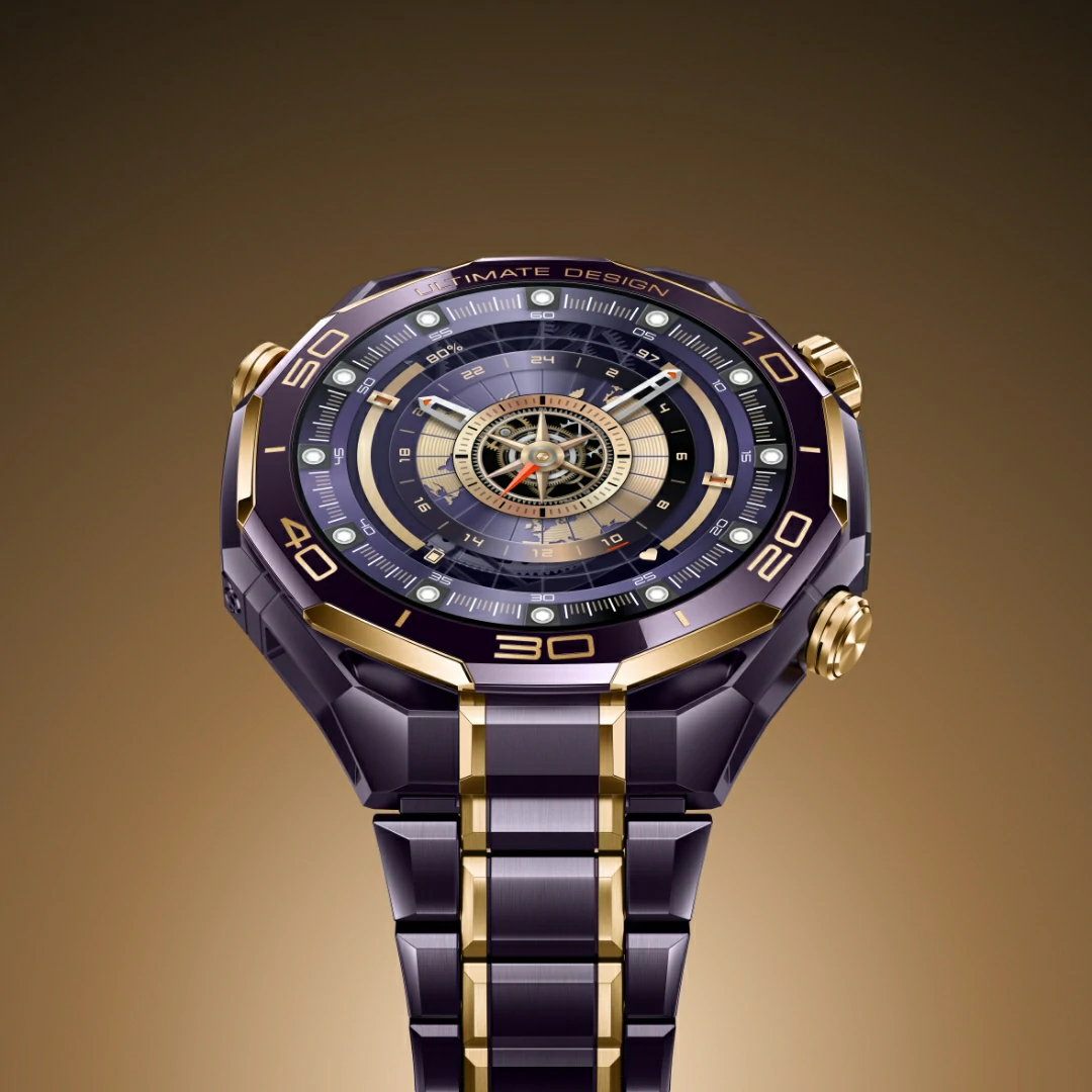 Cumpără HUAWEI WATCH ULTIMATE DESIGN Royal Gold Edition