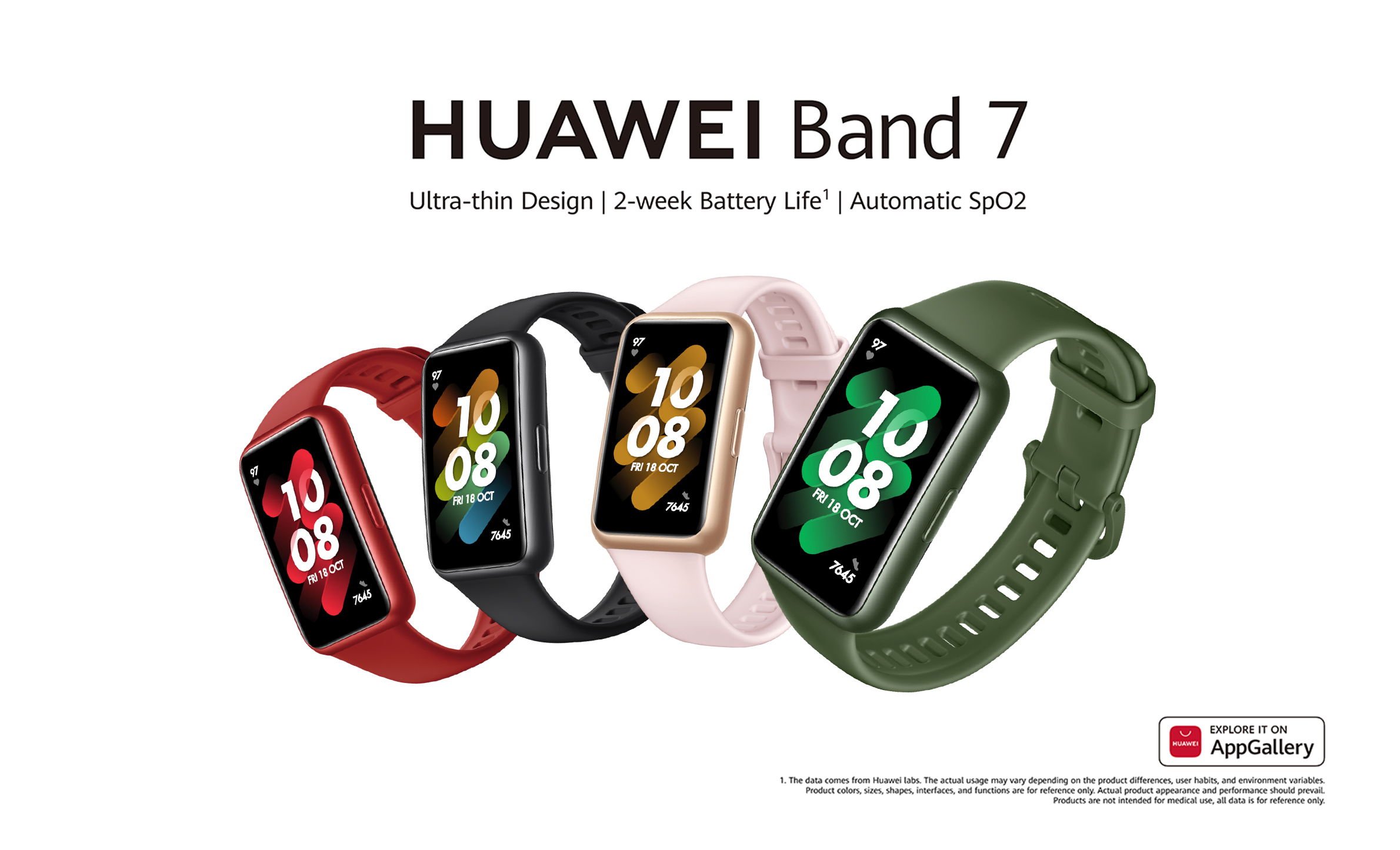 Buy HUAWEI Band 7 - HUAWEI Store (KSA)