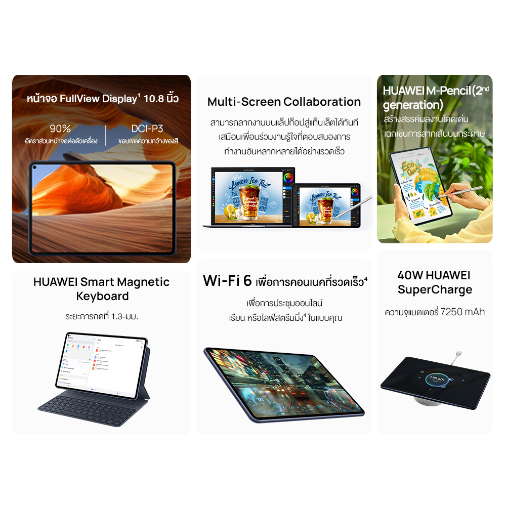 ซื้อ HUAWEI MatePad Pro 10.8-inch – HUAWEI ประเทศไทย