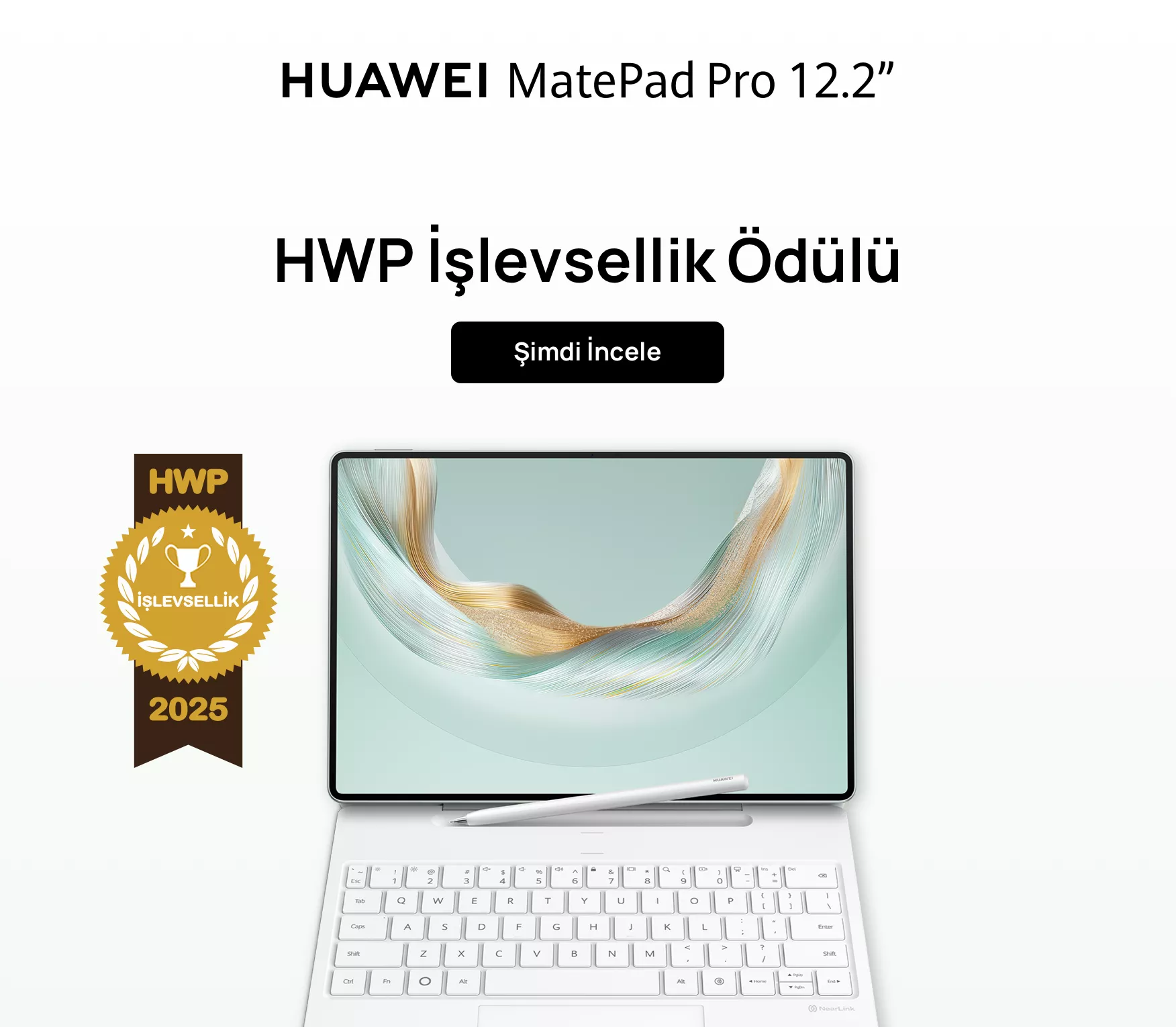 HUAWEI MatePad Pro 12.2'' | Tandem OLED Ekranlı Tablet