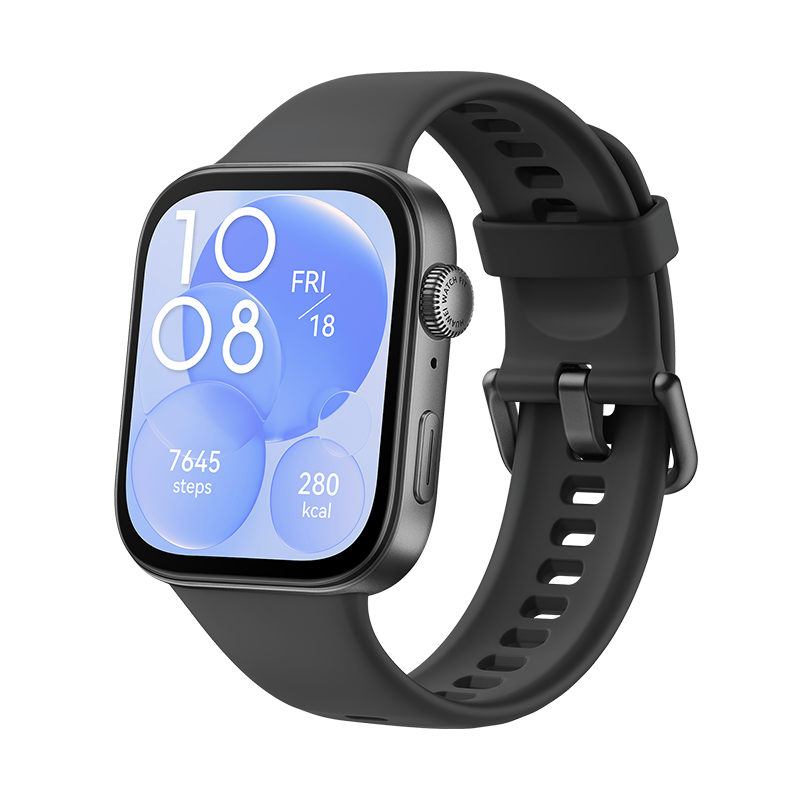 HUAWEI WATCH FIT 3 Black Fluoroelastómero