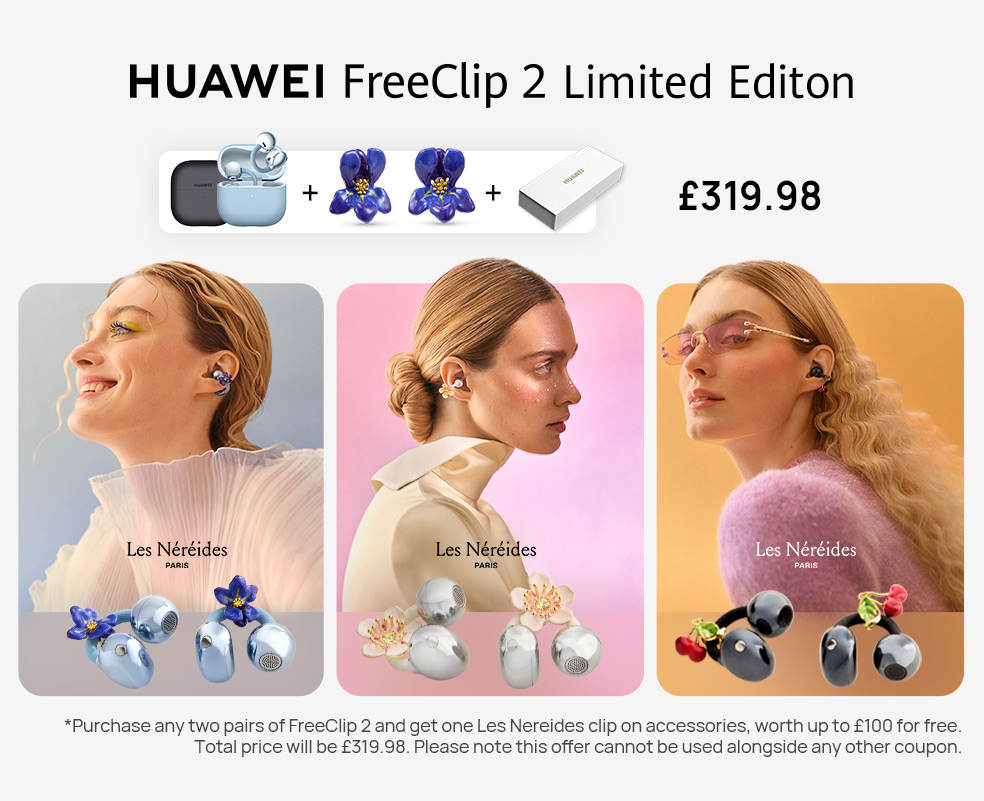 Buy HUAWEI FreeClip 2 - HUAWEI UK