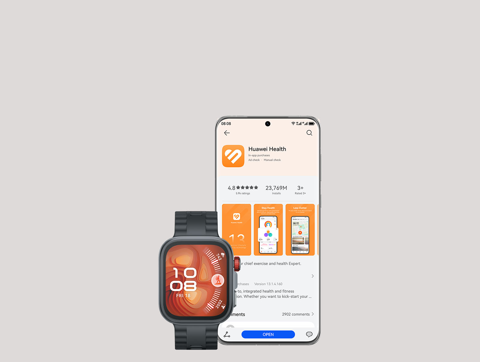 Compatible with Android and iOS