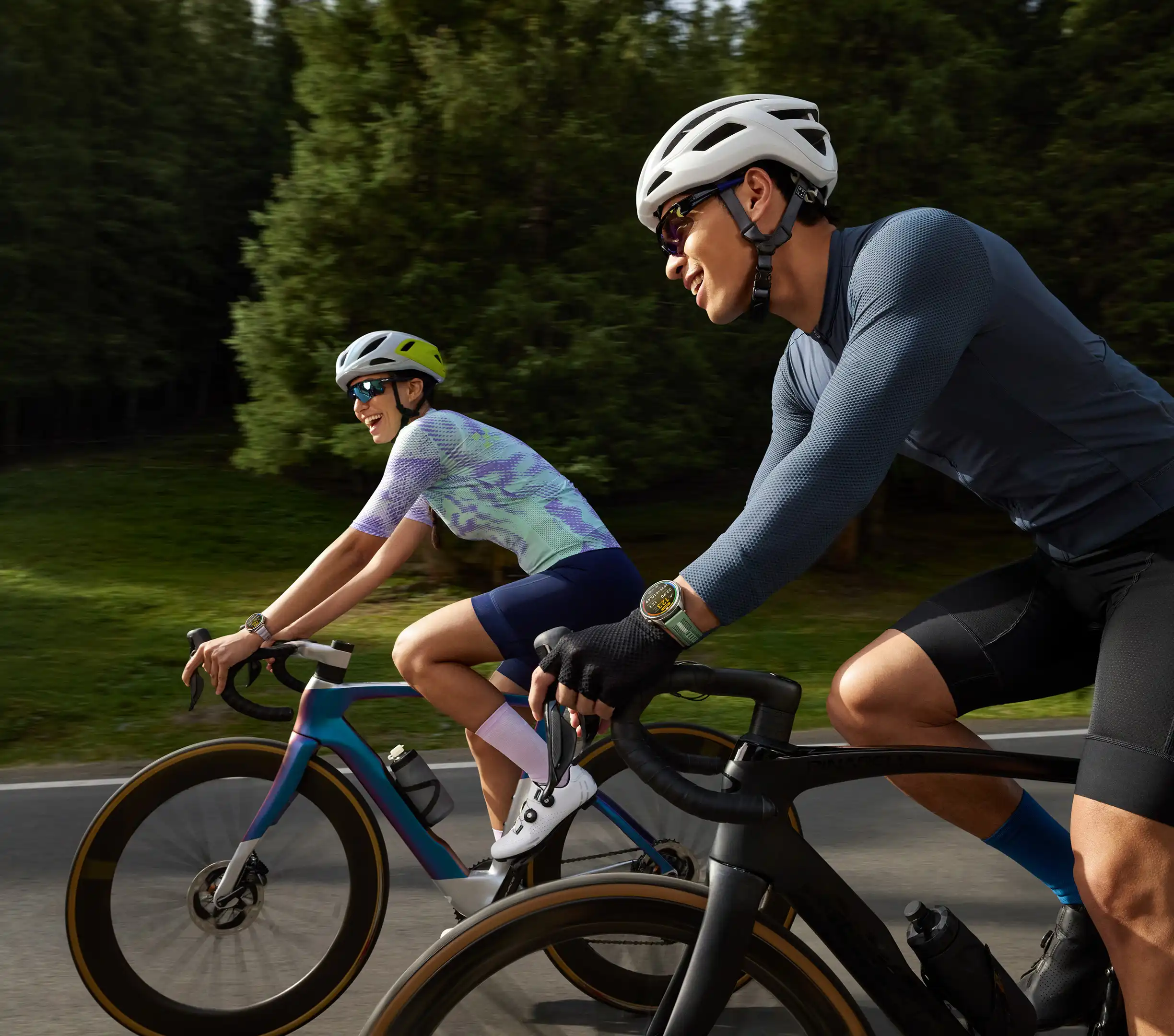 HUAWEI WATCH GT 6 46mm Black/ Fluoroelastomer Strap/ Up to 21-Day Battery Life/ Accurate GPS and Heart Rate Tracking/ Virtual Cycling Power/ Compatible with Android & iOS