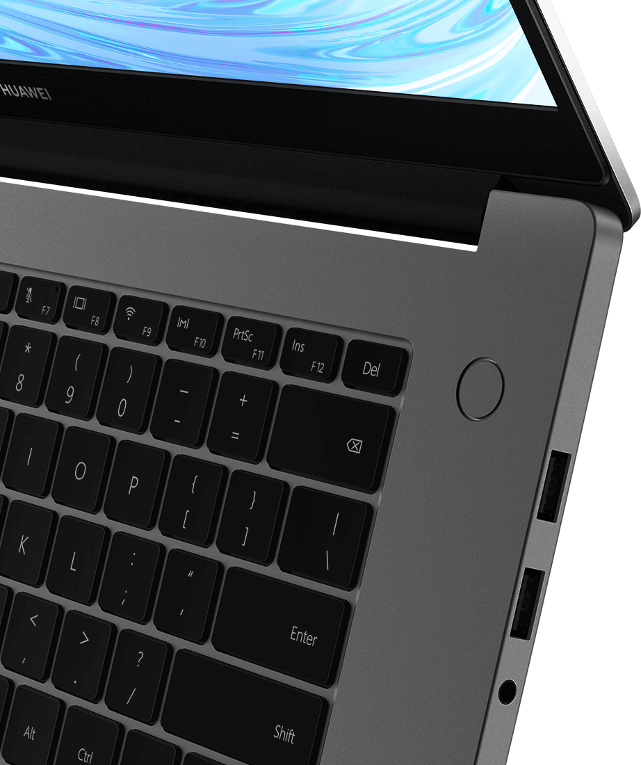 Huawei matebook b3 510 fingerprint unlock​