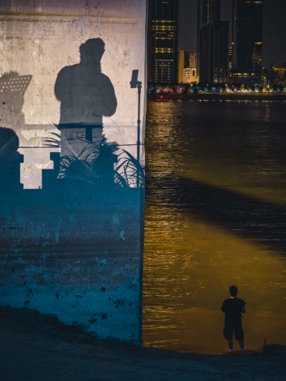 The Comfort of a Summer Night on the Riverbank